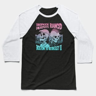 Rancid punk skulls Baseball T-Shirt